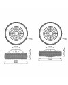 KILIMANJARO MINI * PLAFÓN / VENTILADOR - RATAN